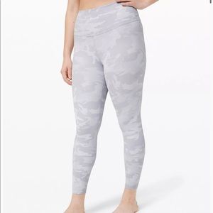 lululemon white camo leggings